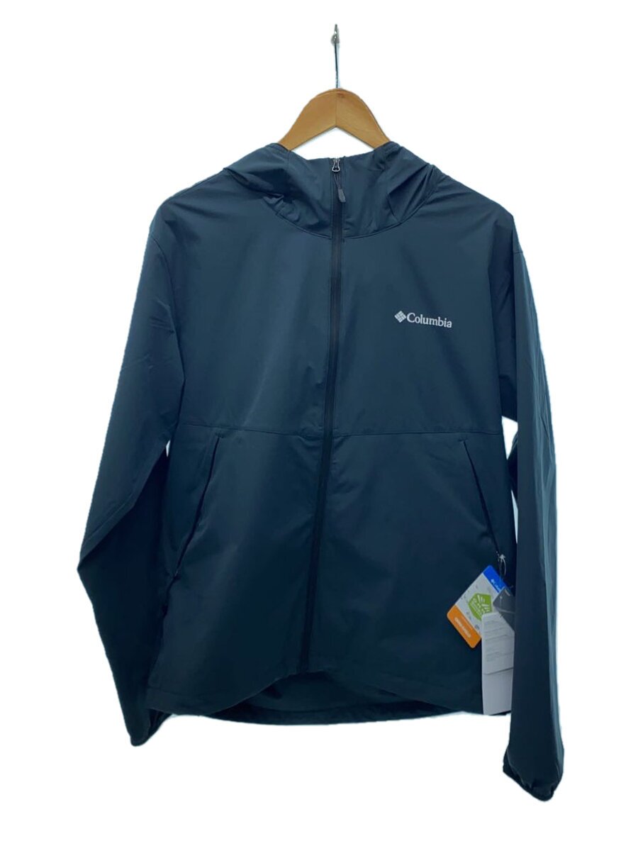 Columbia◆Light Canyon Soft Shell Jacket/L/ポリエステル/BLK/無地/PM0373-011//