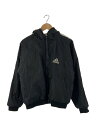 【中古】adidas◆80s/ナイロンジャケット/S/ナイロン/BLK【メンズウェア】