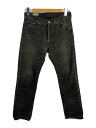 【中古】LEVI’S PREMIUM◆501/デニムパンツ/29×32/コットン/ブラック/PC9-79830-0271【メンズウェア】