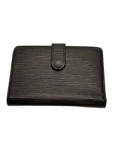 【中古】LOUIS VUITTON◆ポルト・フォイユ・ヴィエノワ_エピ_BLK/レザー/ブラック/レディース【服飾雑貨他】 【中古】LOUIS VUITTON◆ポルト・フォイユ・ヴィエノワ_エピ_BLK/レザー/ブラック/レディース【服飾雑貨他】
