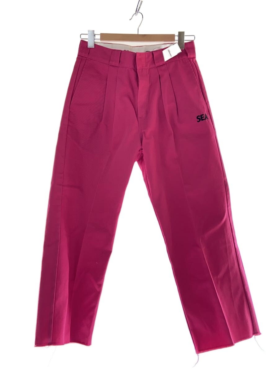 【中古】DICKIES◆ボトム/S/ポリエステル/PNK/無地/WDS-20S2-PT-03【レディースウェア】