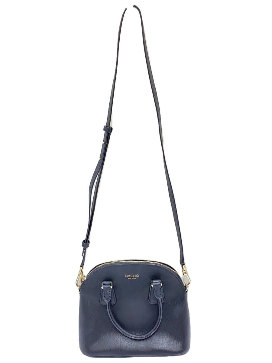 KATE SPADE - 【中古】kate spade new york◆ショルダーバッグ/レザー/BLK/A627【バッグ】