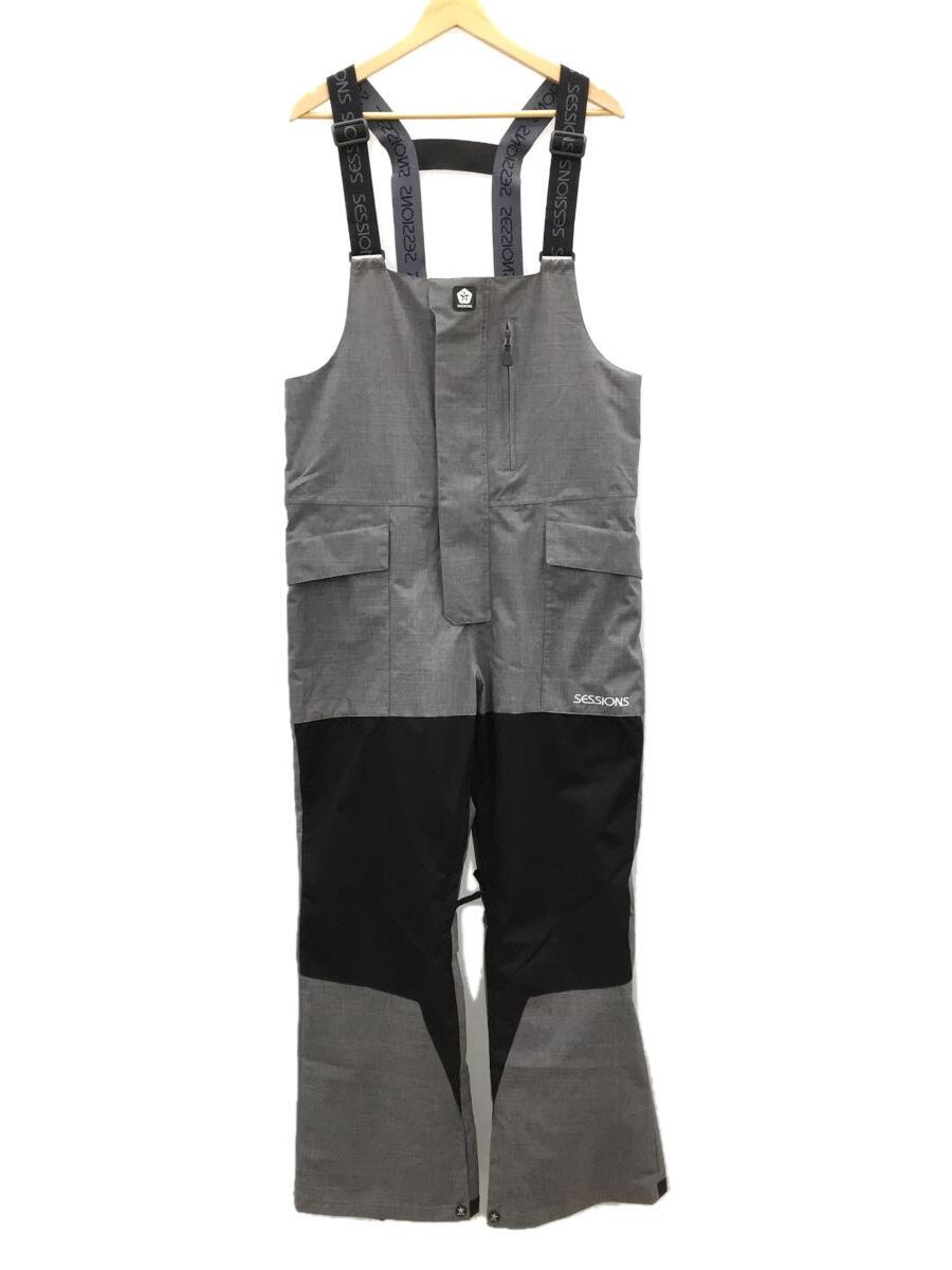 【中古】sessions◆ウェアー/M/GRY【スポーツ】