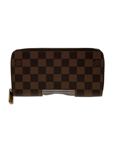 【中古】LOUIS VUITTON◆2)ジッピー・ウォレット_ダミエ・エベヌ_BRW_ブラウン/PVC/BRW/メンズ//【服飾雑貨他】 【中古】LOUIS VUITTON◆2)ジッピー・ウォレット_ダミエ・エベヌ_BRW_ブラウン/PVC/BRW/メンズ//【服飾雑貨他】