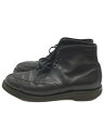 【中古】Alden◆レースアップブーツ/UK7.5/BLK/レザー/45491H//【シューズ】