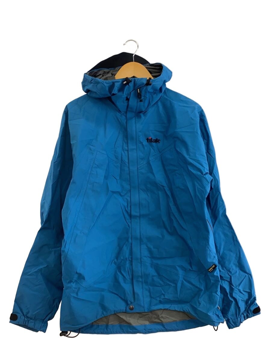 tilak◆GORE-TEX STORM LITE JACKET/マウンテンパーカ/M/ナイロン/BLU