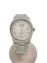 【中古】ROLEX◆デイトジャスト_AT_SS/