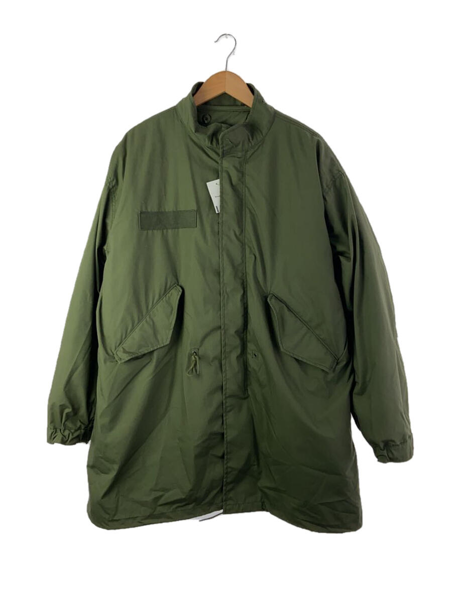 【中古】military/モッズコート/L/ポリ