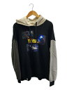 【中古】Back to the Future/パーカー/2/コットン/BLK【メンズウェア】