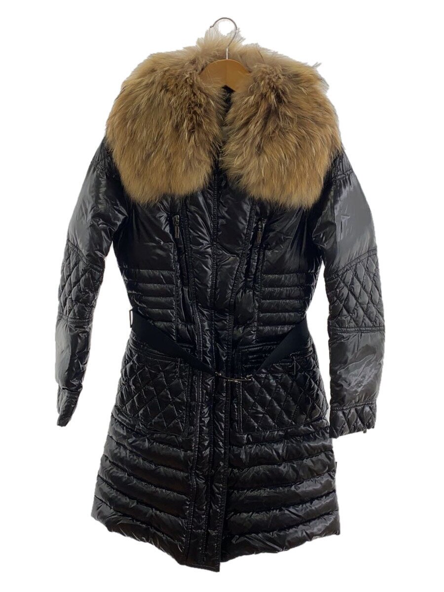 【中古】MONCLER◆MAILLOL GIUBBOTTO/タヌキラクーン/ダウンジャケット/0/ナ ...