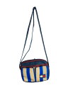 【中古】TOMMY JEANS◆ショルダーバッグ/ナイロン/NVY/ストライプ【バッグ】(4)