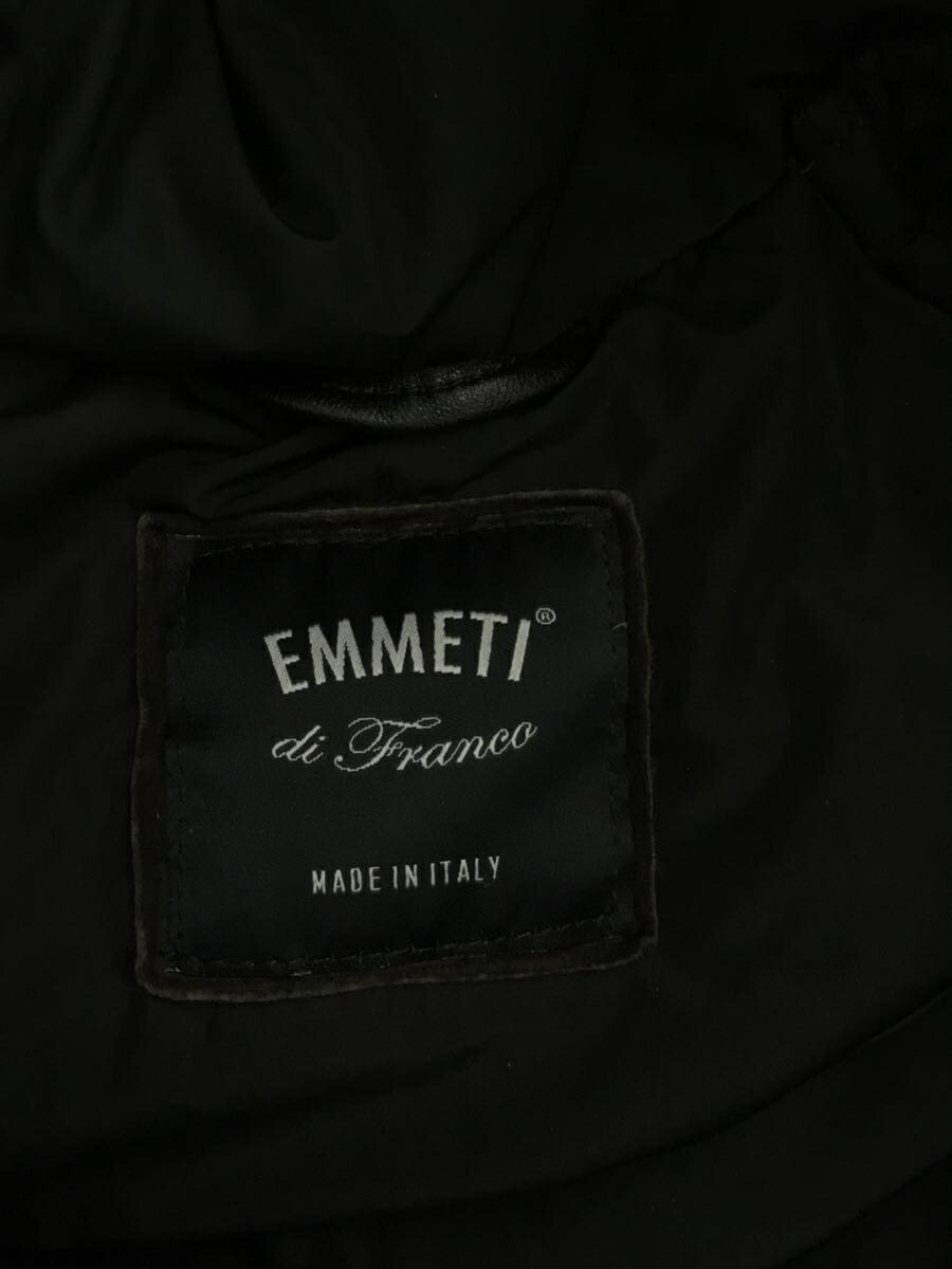 【中古】EMMETI◆ダウンジャケット/50/ポリエステル/BLK/無地【メンズウェア】 3