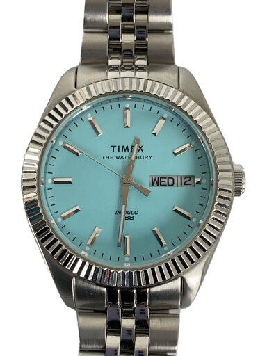 【中古】TIMEX◆クォーツ腕時計/アナログ/ステンレス/ブルー/シルバー/TW2V66500【服飾雑貨他】 【中古】TIMEX◆クォーツ腕時計/アナログ/ステンレス/ブルー/シルバー/TW2V66500【服飾雑貨他】