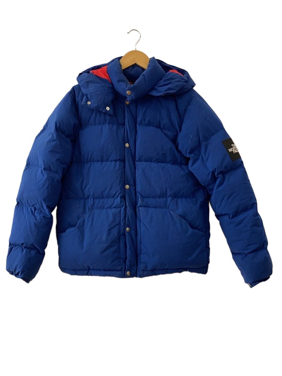 【中古】THE NORTH FACE◆ダウンジャケット/XL/--/BLU/無地/ND91401// ...