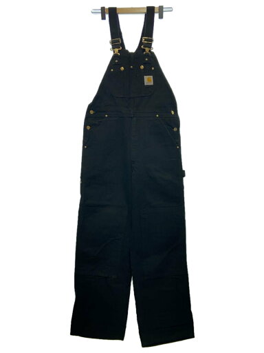 【中古】Carhartt◆オーバーオール/ダブルニー/34/コットン/BLK/R01BLK【メンズウェア】 【中古】Carhartt◆オーバーオール/ダブルニー/34/コットン/BLK/R01BLK【メンズウェア】