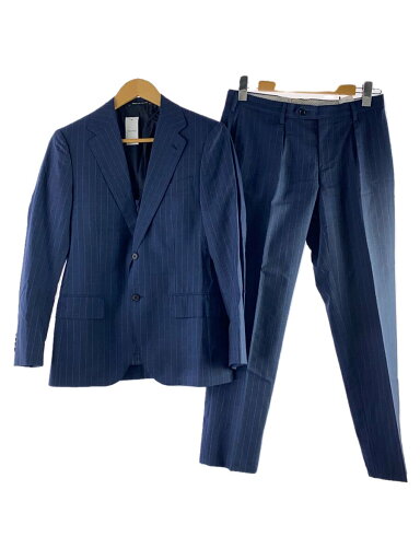 【中古】UNITED ARROWS green label relaxing◆スーツ/44/ウール/NVY/ストライプ/3121-259-2007【メンズウェア】 【中古】UNITED ARROWS green label relaxing◆スーツ/44/ウール/NVY/ストライプ/3121-259-2007【メンズウェア】