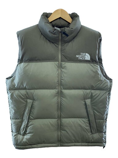 【中古】THE NORTH FACE◆NUPTSE VEST_ヌプシベスト/XL/ナイロン/KHK【メンズウェア】 【中古】THE NORTH FACE◆NUPTSE VEST_ヌプシベスト/XL/ナイロン/KHK【メンズウェア】