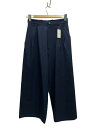 【中古】YOHJI YAMAMOTO◆ボトム/SS/ウール/NVY【レディースウェア】