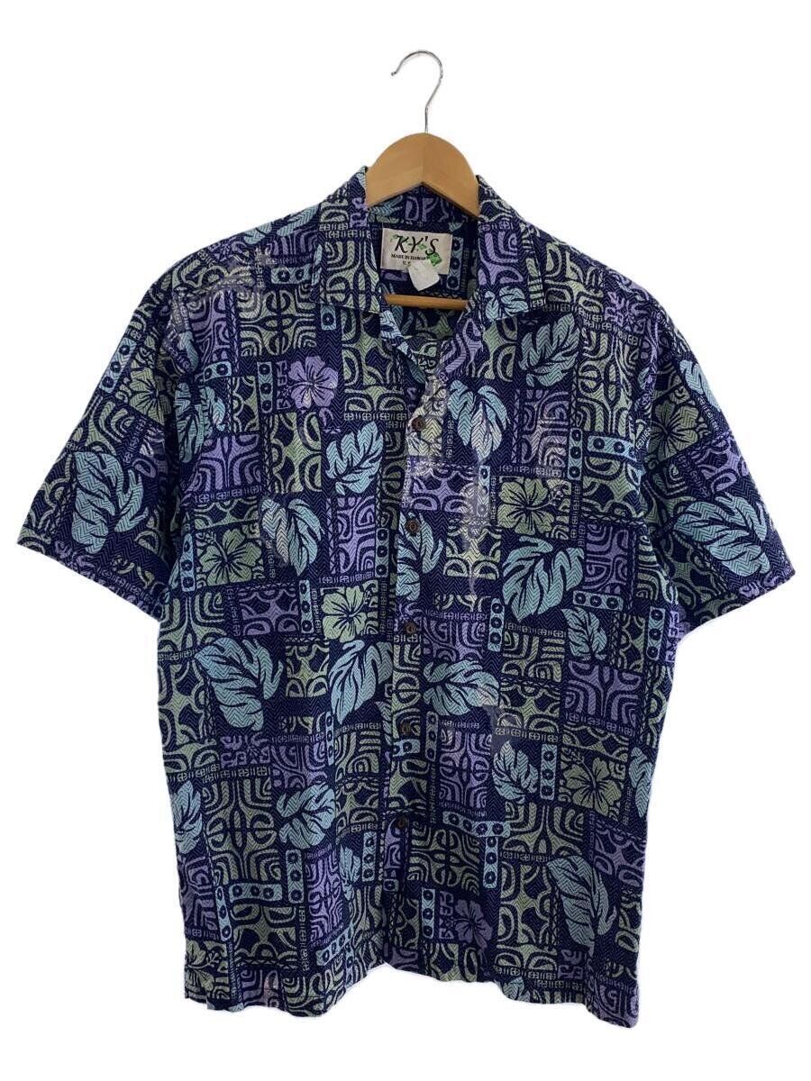 Rakuten - 【中古】KYS/アロハシャツ/M/コットン/NVY【メンズウェア】