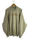 【中古】FEAR OF GOD◆23SS/eternal fleece crew sweat/M/コットン/CRM/無地【メンズウェア】