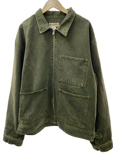 【中古】STUSSY◆Gジャン/--/コットン/IDG/無地/115682【メンズウェア】 【中古】STUSSY◆Gジャン/--/コットン/IDG/無地/115682【メンズウェア】