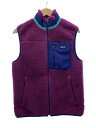 【中古】patagonia◆フリースベスト/S/ポリエステル/PUP/23047//【メンズウェア】