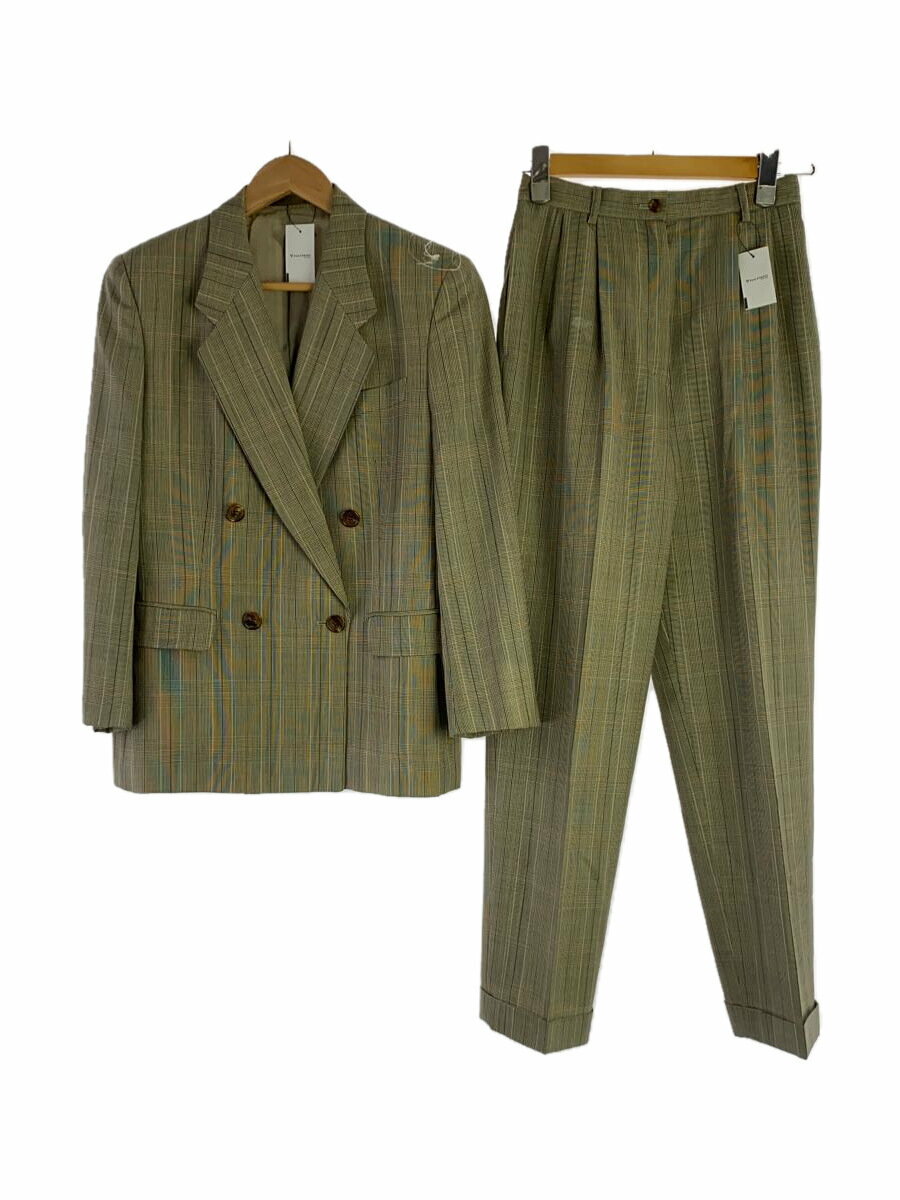【中古】BURBERRYS◆スーツ/3ピーススーツ/ウール/チェック/FJA31-220/9号【メンズウェア】