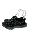 【中古】MERRELL◆スニーカー/US7/BLK/GRN/J034288【シューズ】(4)
