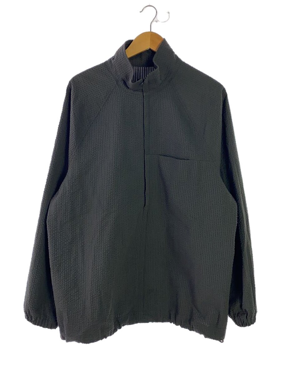 【中古】ARPENTEUR◆SUCKER TRACK JACKET/ジャケット/M/コットン/GRY/無地/114-00-0235//【メンズウェア】