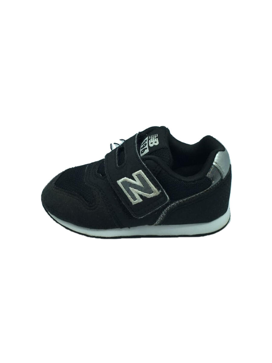 【中古】NEW BALANCE◆キッズ靴/13cm/スニーカー/BLK/IZ996HBK