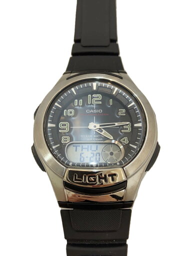 【中古】CASIO◆クォーツ腕時計/アナログ/BLK/AQ-180W//【服飾雑貨他】 【中古】CASIO◆クォーツ腕時計/アナログ/BLK/AQ-180W//【服飾雑貨他】