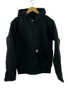 【中古】Carhartt◆ジャケット/S/コットン/BLK/無地/J130-M【メンズウェア】(4)