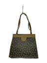 【中古】YVES SAINT LAURENT◆トートバッグ/レザー/BEG【バッグ】