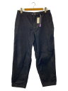 【中古】THE NORTH FACE PURPLE LABEL◆CORDUROY WIDE TAPERED PANTS_コーデュロイワイドテーパードパンツ/34/ポリエステ【メンズウェア】