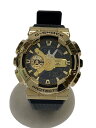 【中古】CASIO◆クォーツ腕時計_G-SHOCK/デジアナ/ラバー/GLD/BLK//【服飾雑貨他】(2)