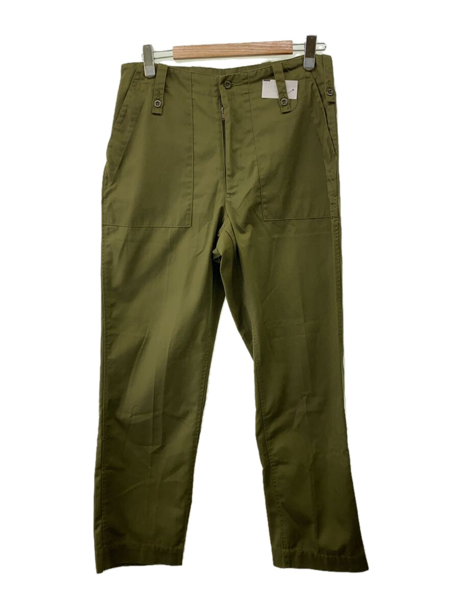【中古】MILITARY◆イギリス軍/ファティーグパンツ/88/カーキ/無地/8405-99-977-0514【メンズウェア】