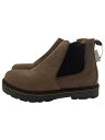 【中古】BIRKENSTOCK◆サイドゴアブーツ/25cm/BRW【シューズ】