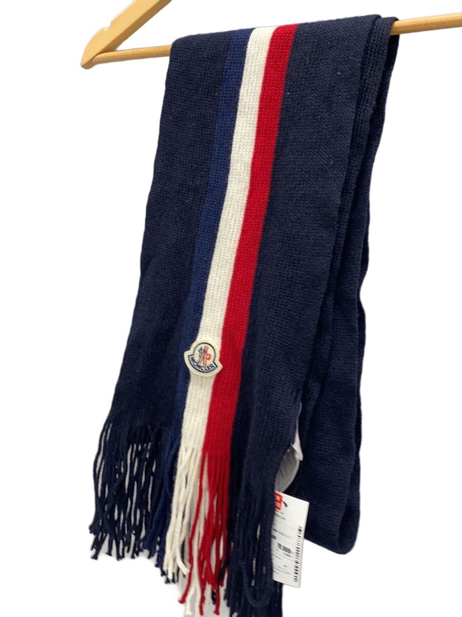 【ブランド】MONCLER 【ブランドカナ】モンクレール 【型番】 【程度】B 【サイズ】 【メインカラー】ネイビー 【素材・生地】ウール 【キーワード】　　　/ 2026/04/09 セカンドストリート堺上野芝店【2962】【中古】MONCLER◆23AW SCIARPA TRICOT/マフラー/ウール ブランド MONCLER 型番 カラー ネイビー 柄 素材・生地 ウール>色・素材について サイズ >サイズ表示について 実寸（cm） 【マフラー】 幅：21 / 全長：160 【その他】 その他サイズ：/ 商品は　セカンドストリート堺上野芝店の店頭にて販売しております。商品に関するお問合わせは、お電話(TEL:072-276-6331)にて、問合わせ番号：2347801845491をお伝えください。 配送方法やお支払い方法に関するお問い合わせは、サポートセンターまでご連絡をお願いします。 ※お電話の対応は営業時間内のみとなります。お問い合わせフォームでお問い合わせの際はご注文番号をご記入下さい この商品に関する出品店舗からのコメント 使用感有/店頭での同時販売も行っているため、ストア掲載時と状態が異なる場合がございます。また、商品説明に記載のない汚れやダメージが生じる場合がございます。気になる箇所や写真では不鮮明な部分がございましたら、お気軽にお問合せくださいませ。