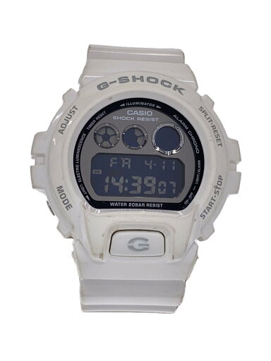 【中古】CASIO◆クォーツ腕時計・G-SHOCK/デジタル/WHT/WHT/SS【服飾雑貨他】 【中古】CASIO◆クォーツ腕時計・G-SHOCK/デジタル/WHT/WHT/SS【服飾雑貨他】