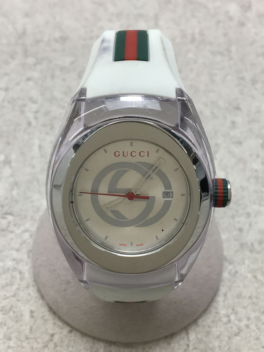 【中古】GUCCI◆クォーツ腕時計/アナ