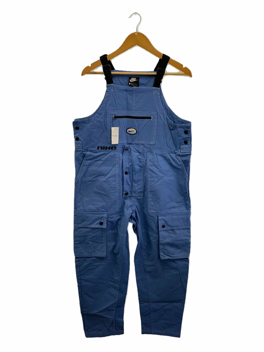 【中古】NIKE◆AS M NSW OVERALLS NR STONE/L/ナイロン/ブルー/DC5408-44【メンズウェア】