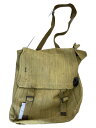 【中古】MILITARY◆ショルダーバッグ/リネン/KHK/無地【バッグ】(4)