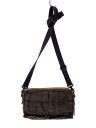 【中古】PORTER◆ショルダーバッグ/コットン/BRW/カモフラ【バッグ】(4)
