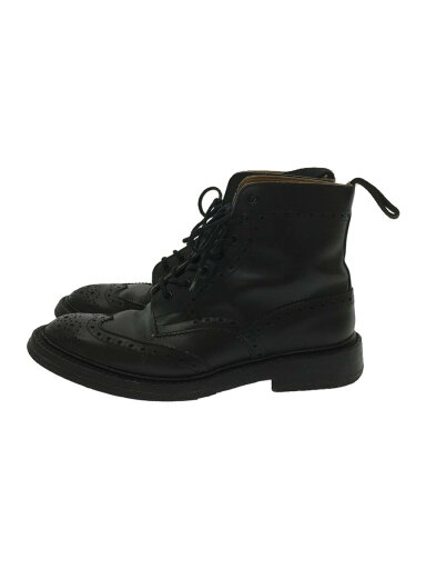 【中古】Tricker’s◆ブーツ/7-5/BLK/レザー/M2508//【シューズ】 【中古】Tricker’s◆ブーツ/7-5/BLK/レザー/M2508//【シューズ】