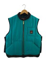 【中古】Supreme◆ベスト/L/ポリエステル/BLU/J75FW20【メンズウェア】