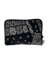 【中古】1piu1uguale3◆セカンドバッグ/--/BLK/総柄【バッグ】