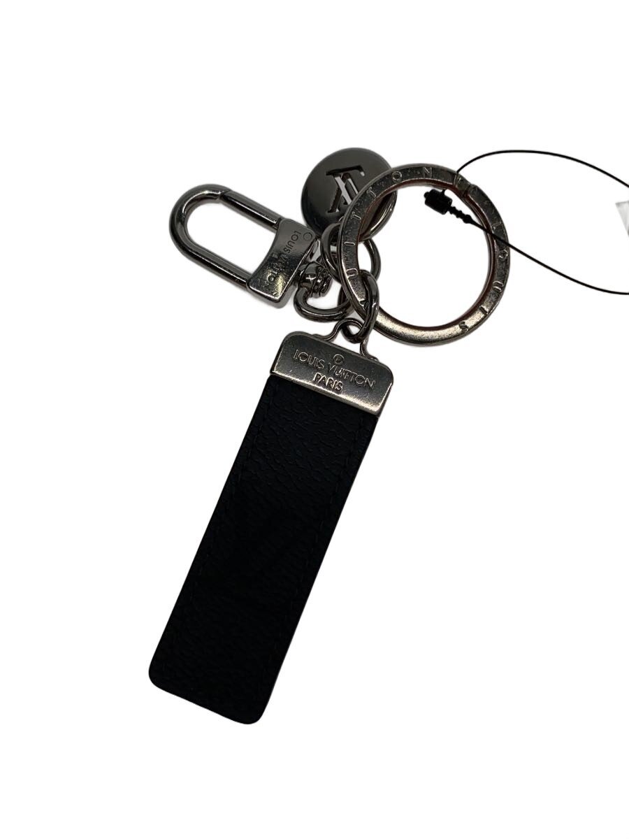 【中古】LOUIS VUITTON◆ポルト・クレ・ネオ・LVクラブ_モノグラム・エクリプス・リバース/レザー/BLK/総柄/メンズ【服飾雑貨他】