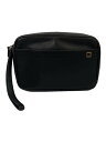【中古】dunhill◆セカンドバッグ/レザー/BLK/小傷使用感有【バッグ】