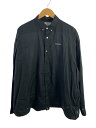 【中古】ALOUND◆OVERSIZED BOX SHIRTS/L/コットン/BLK【メンズウェア】(4)