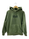 【中古】Supreme◆パーカー/M/コットン/GRN/無地【メンズウェア】